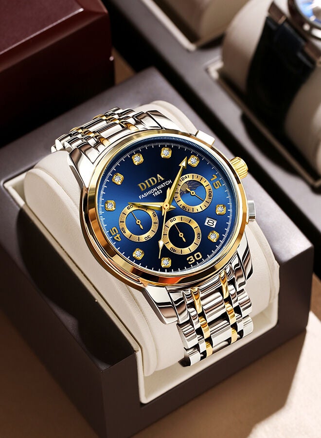 DIDA Men's Alloy Waterproof Fashion Wrist Watch B707 -42mm - Image 2