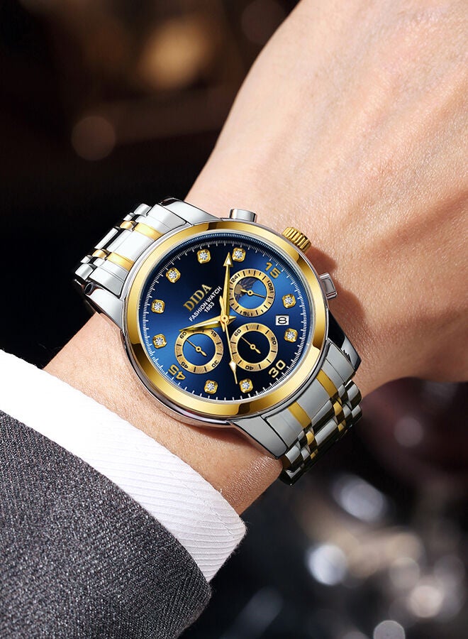 DIDA Men's Alloy Waterproof Fashion Wrist Watch B707 -42mm - Image 3