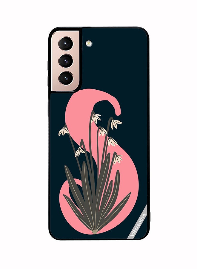 VR CREATIVE Protective Case Cover For Samsung Galaxy S21 Plus 5G Alphabet S Design Multicolour - Image 1