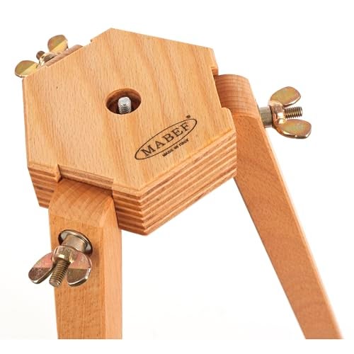 Mabef M/A30 Wooden Tripod. Oiled Beechwood Artist Support Stand for Pochade Boxes, Indoor/Outdoor, Supports up to 17 3/4 lbs - Image 4