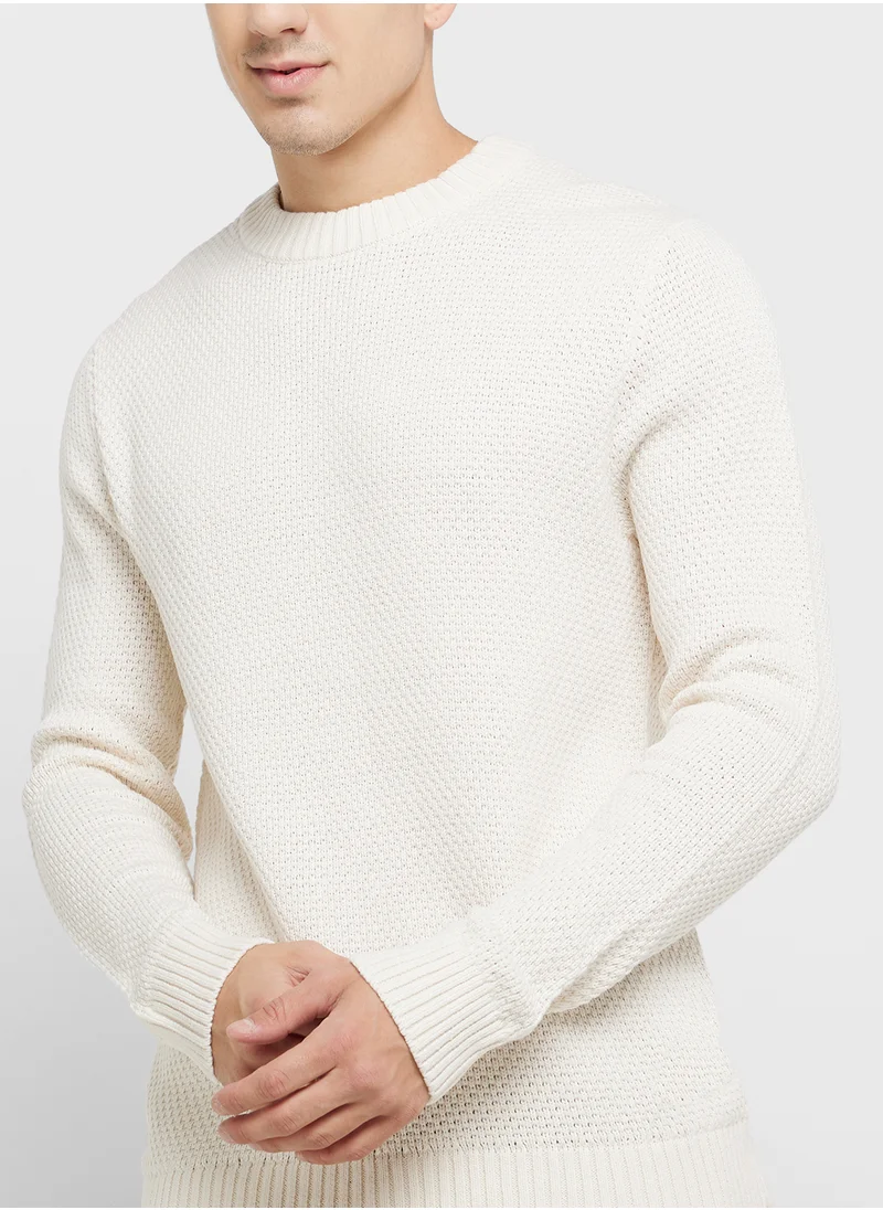JACK & JONES Crew Neck Knitted Sweater