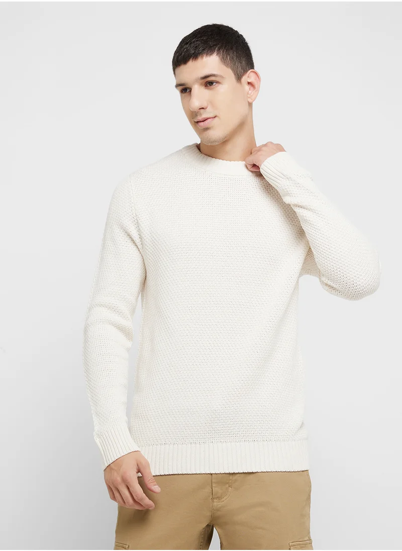JACK & JONES Crew Neck Knitted Sweater