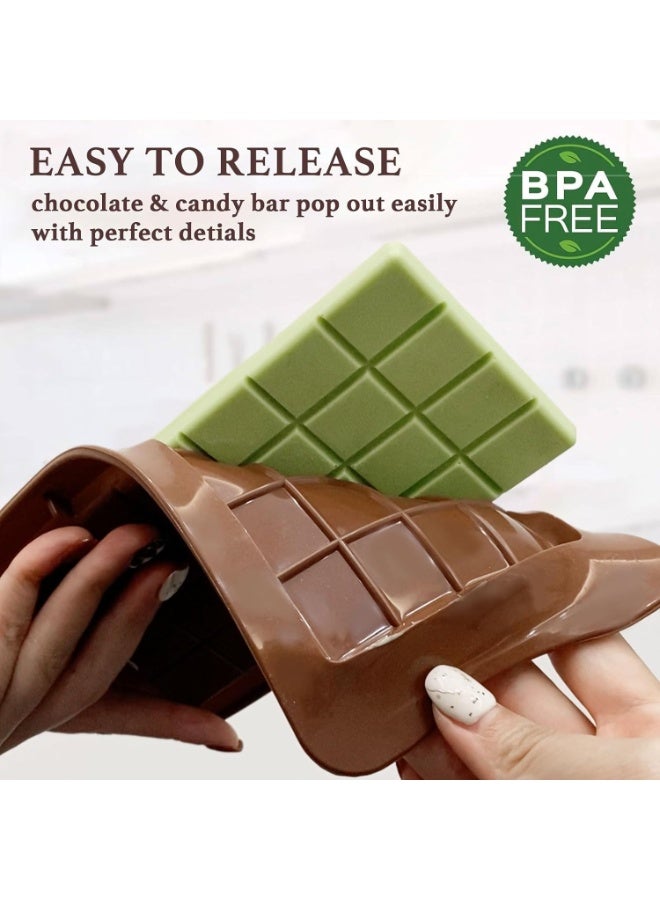 Food Grade Silicone Chocolate Molds 4 Pack Multi Purpose Non Stick Baking and Candy Molds Heat Resistant - Image 4