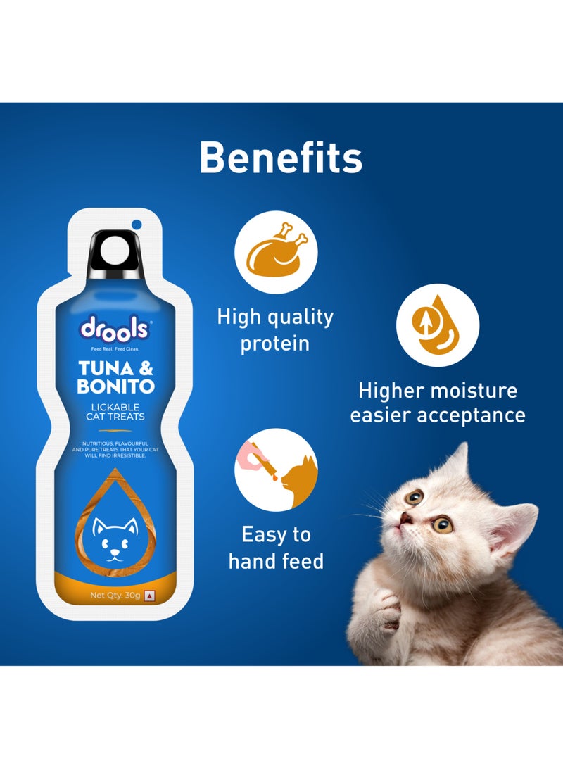 Drools علاج القطط الكريمي القابل للّعق بالتونة والبانيتو - Image 3
