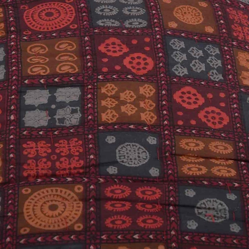 SAMRADHI Traditional Famous Jaipuri Beautiful Floral Print in Multi Colour Jaipuri Rajai/Razai/Quilt Single/Single Bed Quilt/Comforter/AC Quilt/AC Comforter - Image 3
