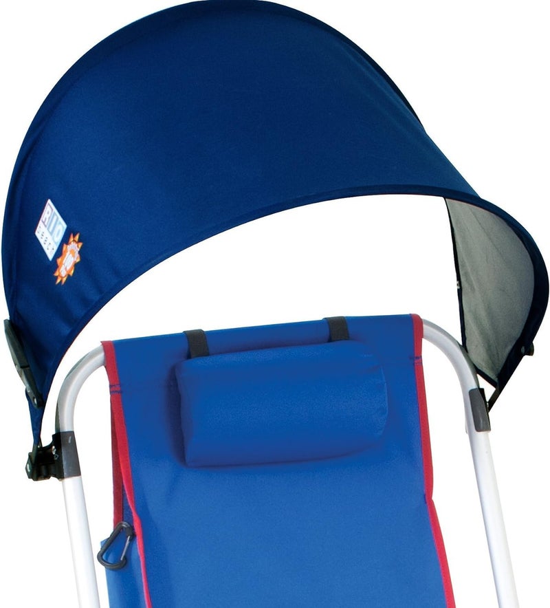 Rio Brands Rio Beach MyCanopy Personal Chair Sun Shade, Navy - Image 2