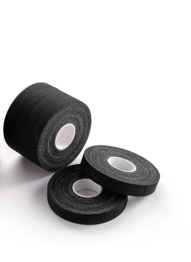 UAEJJ Finger Tape Sports Premium Multi Grip لـ Jiu Jitsu، MMA - (12mm 1x6) (أسود)