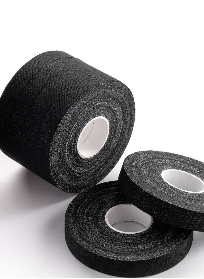 UAEJJ Finger Tape Sports Premium Multi Grip لـ Jiu Jitsu، MMA - (12mm 1x6) (أسود)