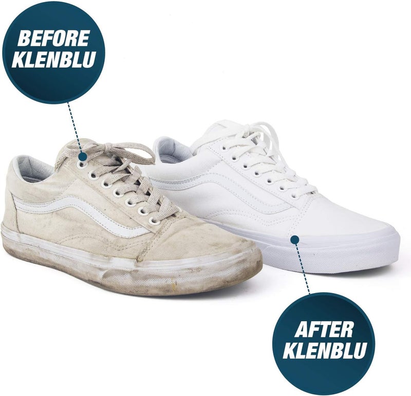 KLENBLU Premium Double Sided Wooden Sneaker Cleaner Brush - Image 3