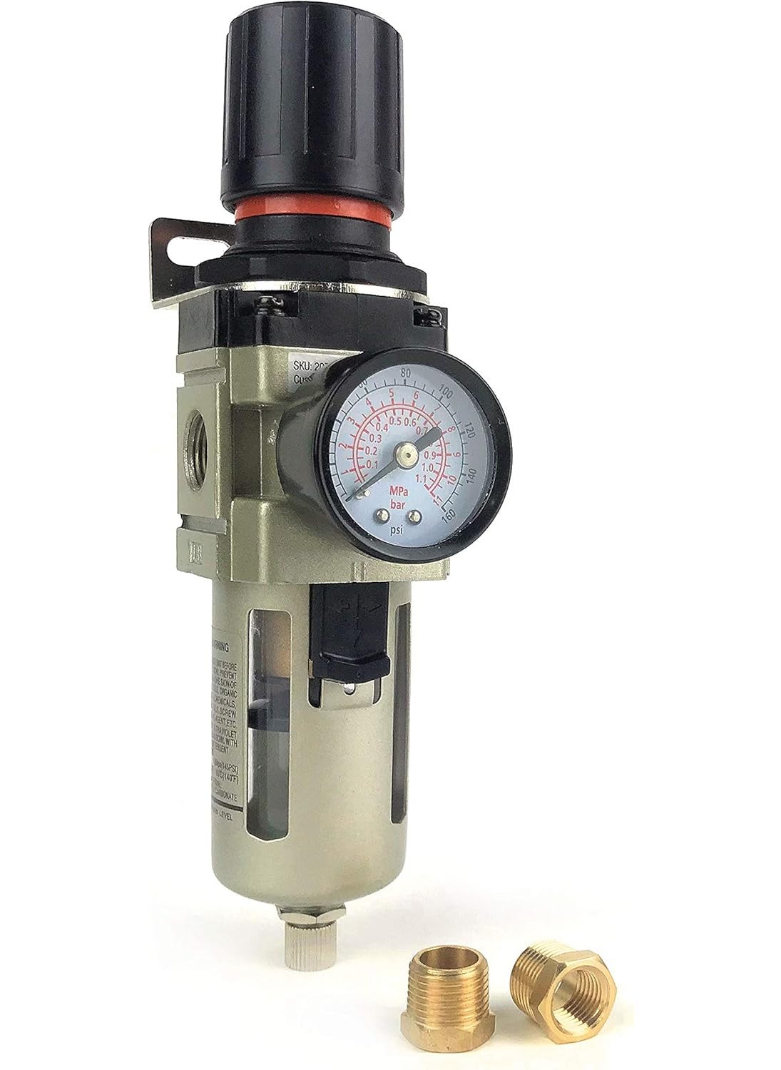 Primefit Primefit FR3802G 38Inch Air Filter Regulator Combo with Gauge  - Image 1