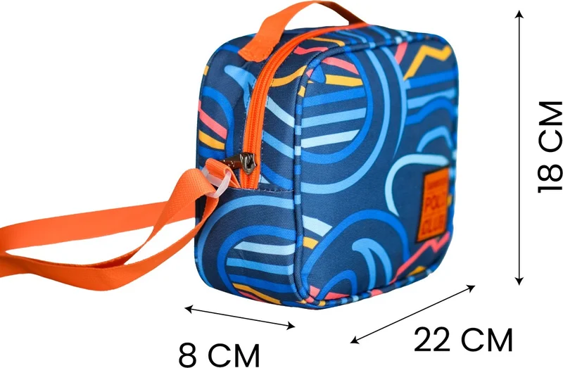 Cambridge Polo Club Wave Double Main Compartment Children Primary School Bag Set