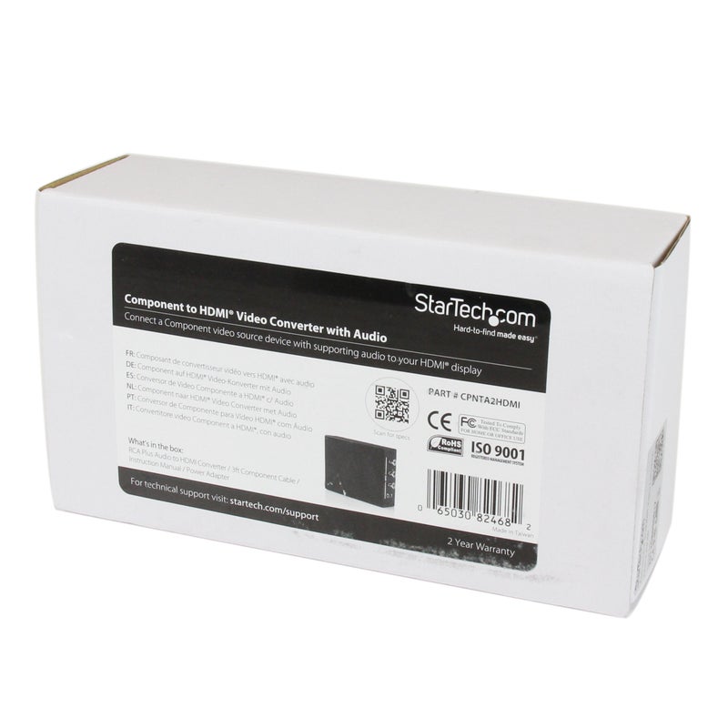 StarTech.com Converge A/V Component with Audio to HDMI Format Converter - Video converter - HDMI ( HDCP ) , TAA (CPNTA2HDMI) - Image 4