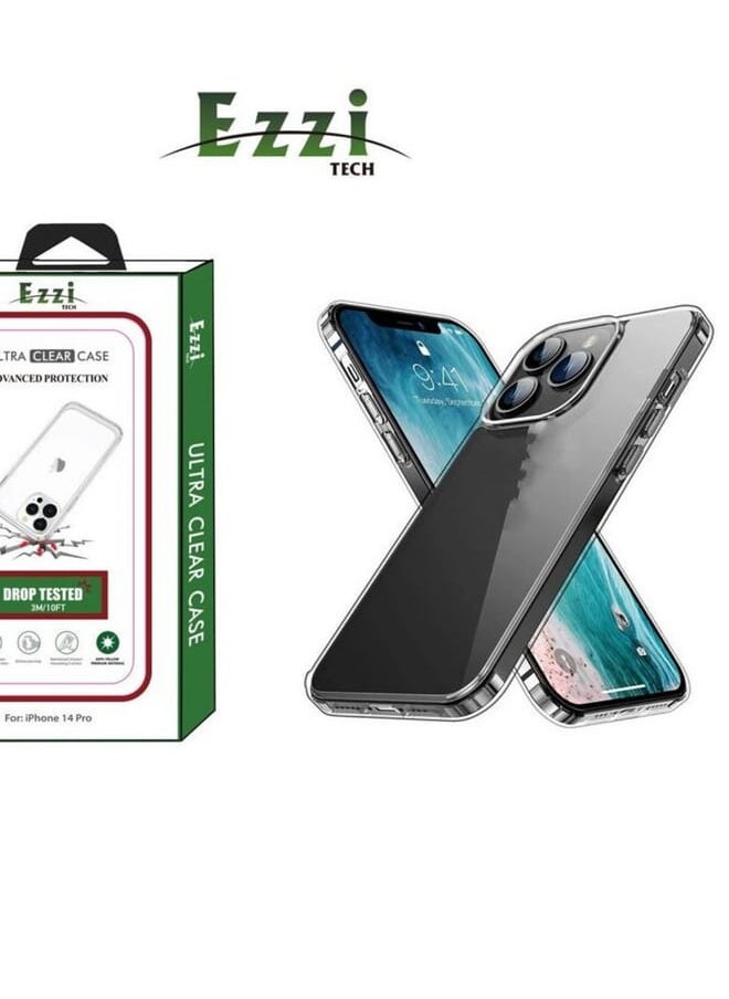 EZZI - Techiphone 14 Pro Clear Case - Image 1