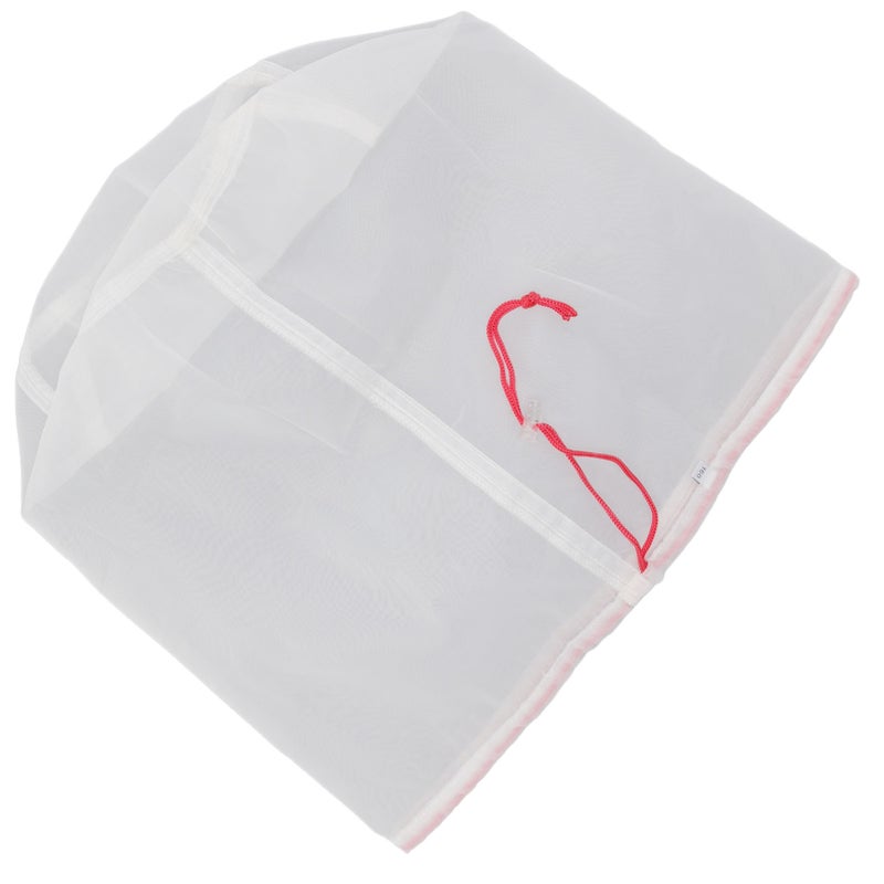 5 Gallons Brew Bags Wine Straining Bag Extra Fine Mesh for Homebrewing Milk Honey Red (160micro) - Image 1