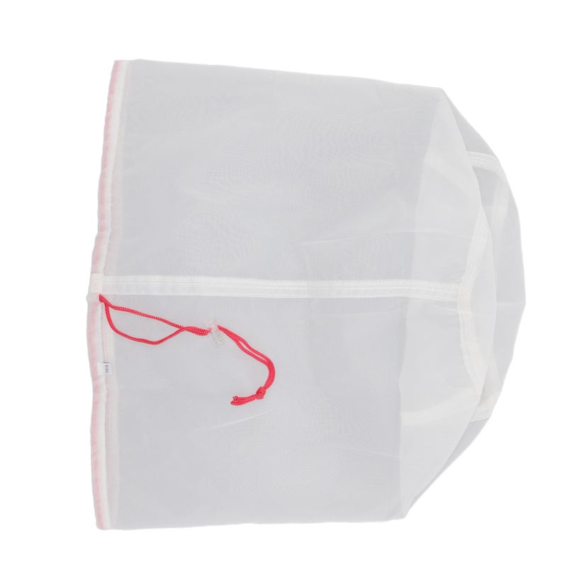 5 Gallons Brew Bags Wine Straining Bag Extra Fine Mesh for Homebrewing Milk Honey Red (160micro) - Image 4