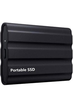 Generic External Hard Drive, External Portable SSD, Computer Hard Drives, Ultra Slim USB 3.1 Type-C with USB-A, Easy to Carry Black  - Image 1