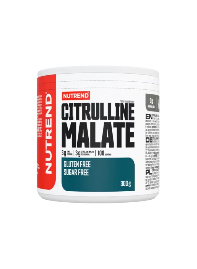 NUTREND Citrulline Malate Powder - 300g, Unflavored