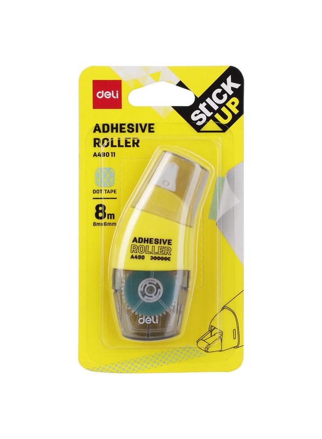 Deli Stick Up Glue Durable Adhesive Roller Multicolor 8m x 6mm 142142 - Image 3