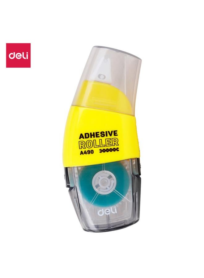 Deli Stick Up Glue Durable Adhesive Roller Multicolor 8m x 6mm 142142 - Image 1