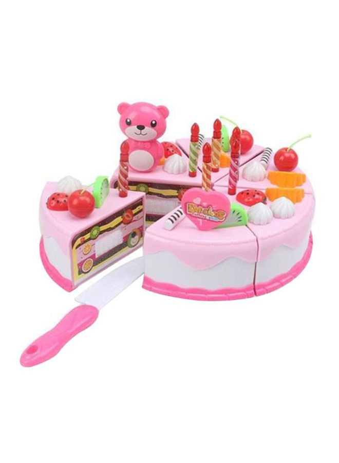 Birthday Cake Cutting Kitchen Pretend Play Toys - Image 1