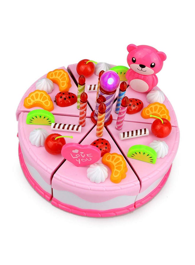 Birthday Cake Cutting Kitchen Pretend Play Toys - Image 2