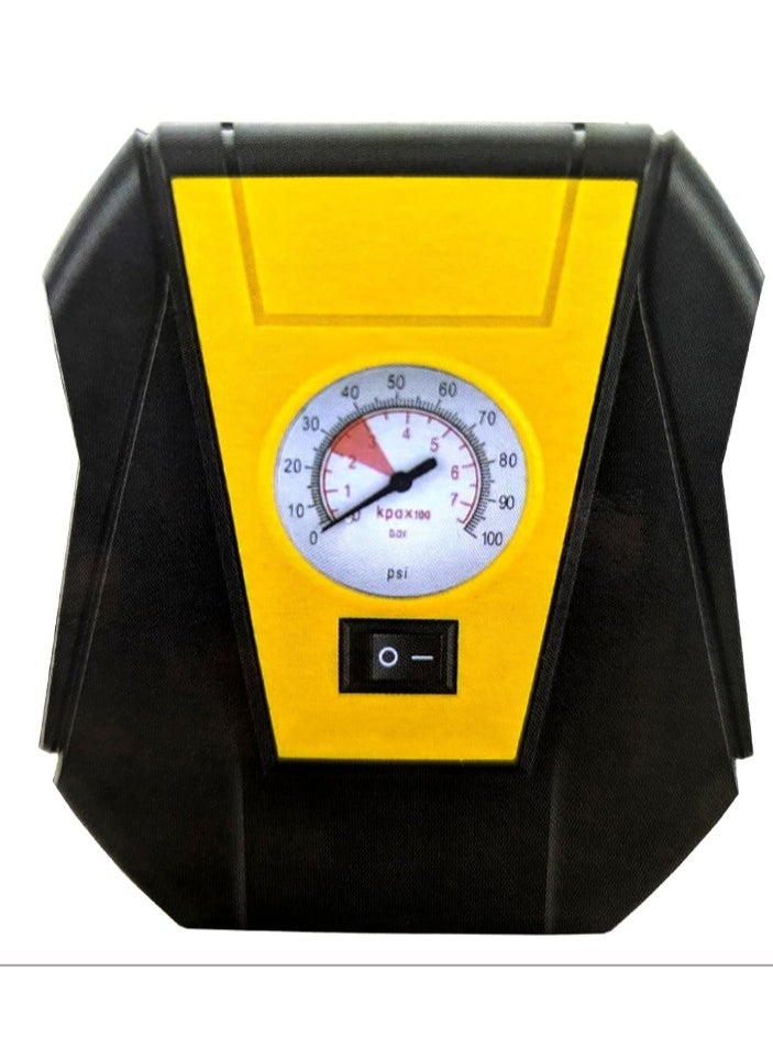 Denx Air Pump Compressor With Car Charger – 3 Inflation Modes, Durable Air Pipe, Portable & Fast Tire Inflating For Cars, Bikes, Balls, And More - Image 2