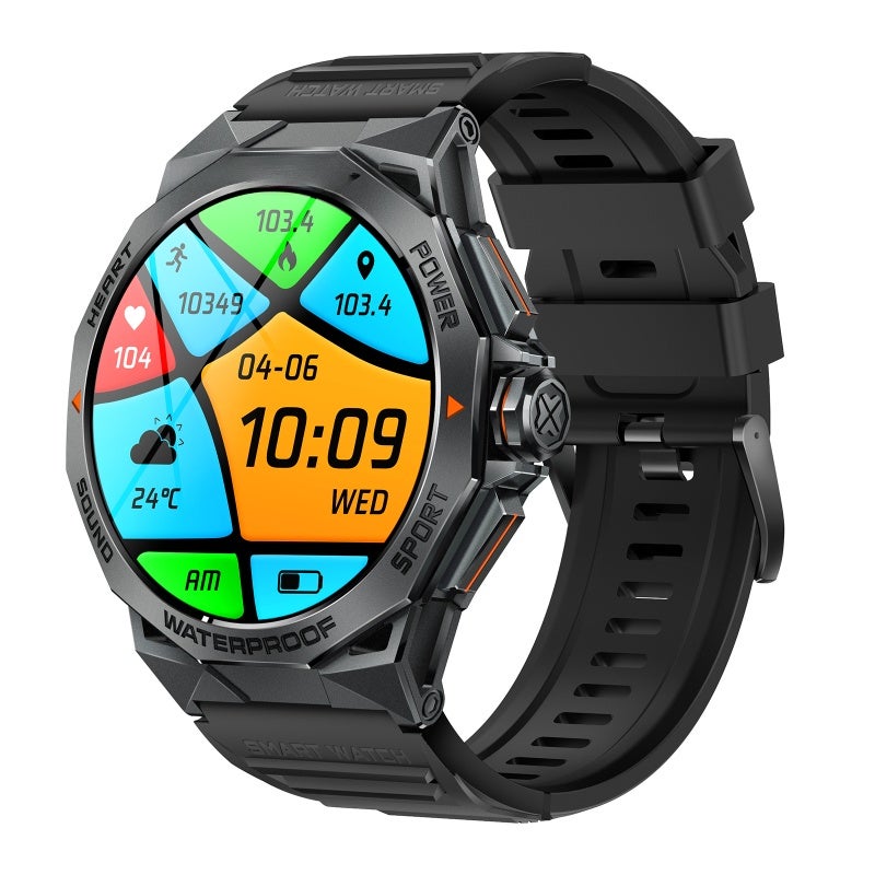 Smart Watch: 400mAh Battery, IP67 Waterproof Fitness Tracker Wristwatch - Health Monitor Watch for Men Women Daily Fitness And Health Tracking - Image 1