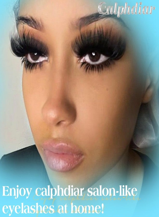 calphdiar Lash Clusters DIY Lash Spikes Eyelash Clusters 436pcs 100D Fluffier Lashes Clusters Spiky Individual Lashes with Bottom Lashes 5-21mm False Eyelashes D-Curly Manga Cluster Eyelash Extensions - Image 4