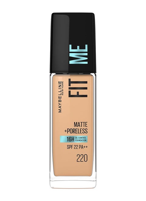 Fit Me Matte & Poreless Foundation 16H Oil Control with SPF 22 - 220