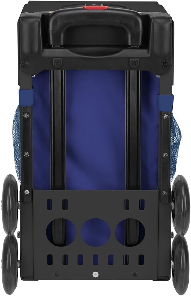 Zuca Island Life Sport Insert Bag Black Frame with Flashing Wheels - Image 4