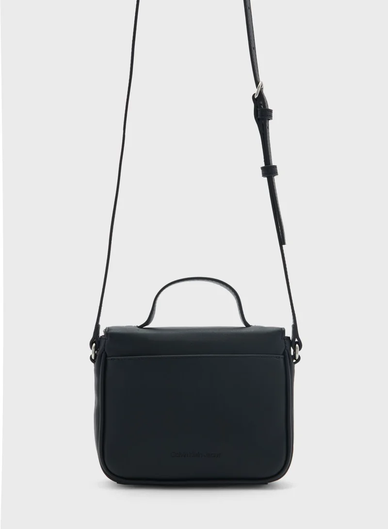 Calvin Klein Jeans Monogram Detailed Crossbody