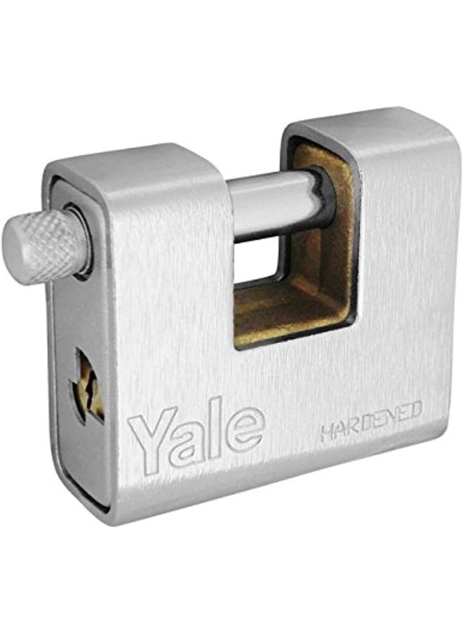 ييل قفل أمان Yale 160ME90، بحجم 90 مم، فضي  - Image 1