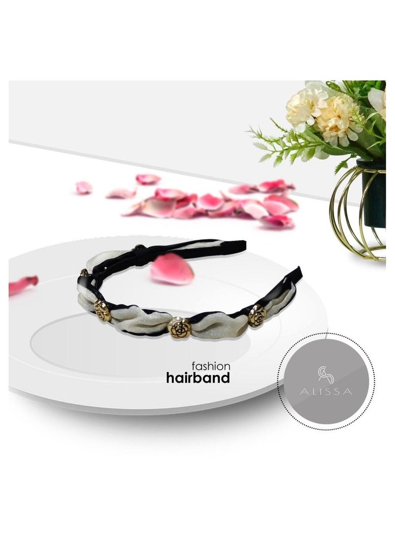 Alissa 1Pc Hair Band for Women's Headband for Ladies Hair Accessory Band - Image 3