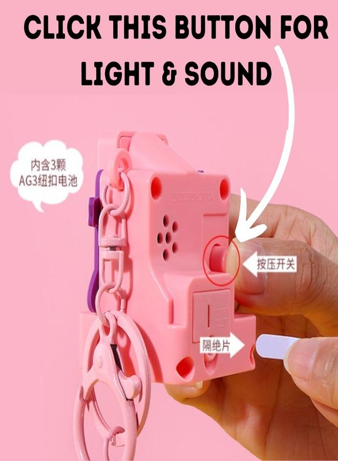 FUNFOB Garfield Camera Keychain With Light & Sound For Fans Collectible Gifting | Garfield Camera - Image 2