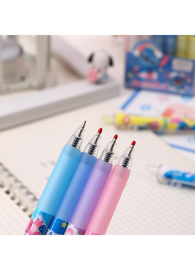12pcs Cartoon Stitch Ballpoint Pens, Anime Gel Ink Pens Black 0.5mm Melody Gifts - Cute Office School Supplies Set for Kids Teens Girls Students - Image 4