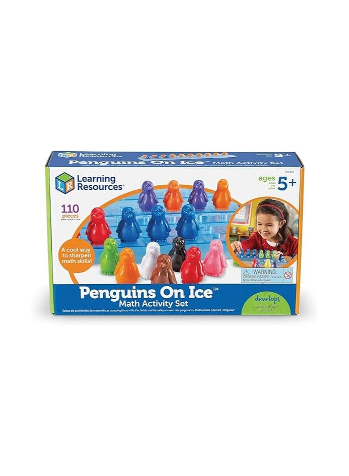 Learning Resources The Penguins On Ice Math Activity Set 110pcs - Image 1