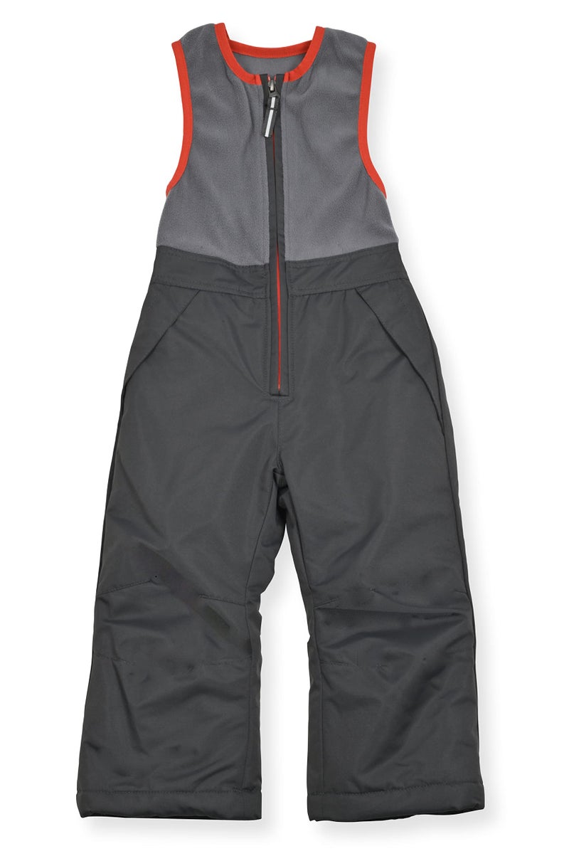 Arctic Quest Boys' Bib Snow Pants and Ski Jacket Water-Resistant Snowsuit For Kids Winter Hooded Jacket, Bold Spice, 2T - Image 5