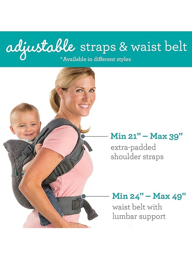 Mmmon - Flip Advanced 4-in-1 Carrier - Ergonomic, convertible, face-in and face-out front and back carry for newborns and older babies 8-32 lbs - Image 1