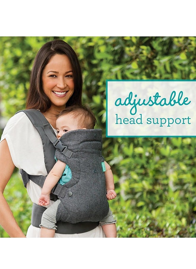 Mmmon - Flip Advanced 4-in-1 Carrier - Ergonomic, convertible, face-in and face-out front and back carry for newborns and older babies 8-32 lbs - Image 1