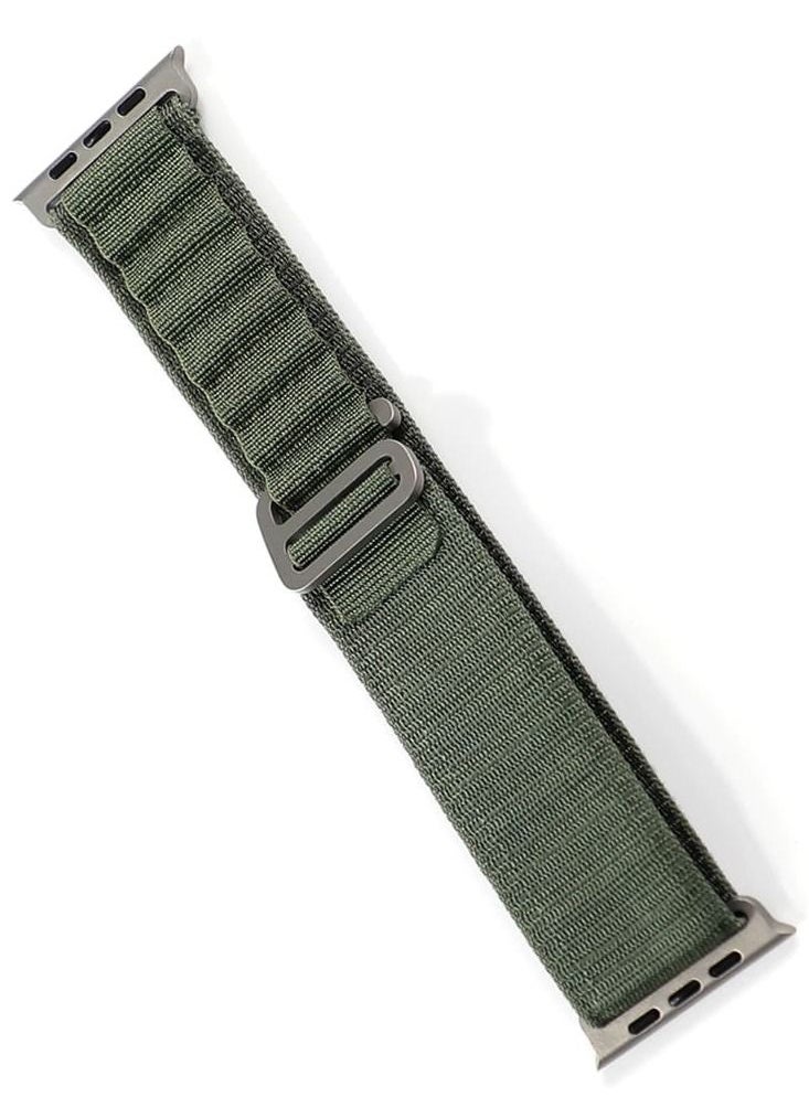 Generic - New version Apple watch band, dark green color  size ultra 49mm - Image 1