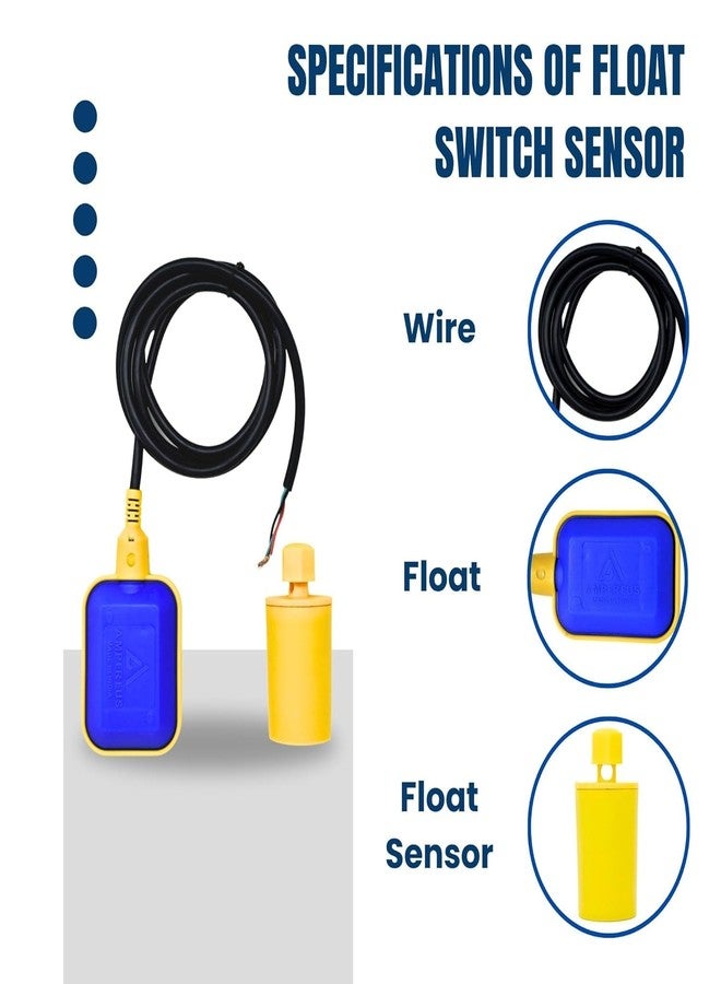 Accord Water Float Switch Sensor for Water Level Controller with 3 Meter Wire - Image 3