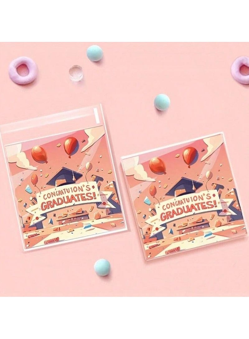توزيعات تخرج اكياس لتوزيع هدايا التخرج تناسب حفلات تخرج المدارس والجامعات 50 كيس لتقديم جميع انواع الهدايا - Image 2