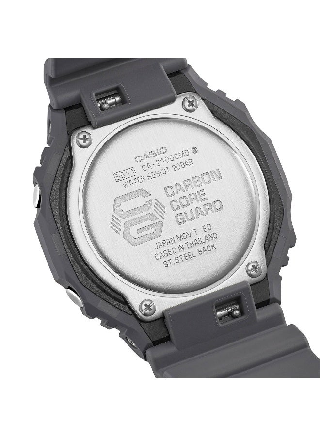 Casio G-shock Analog Digital Camouflage Pattern Men's Watch GA-2100CMD-8A - Image 4