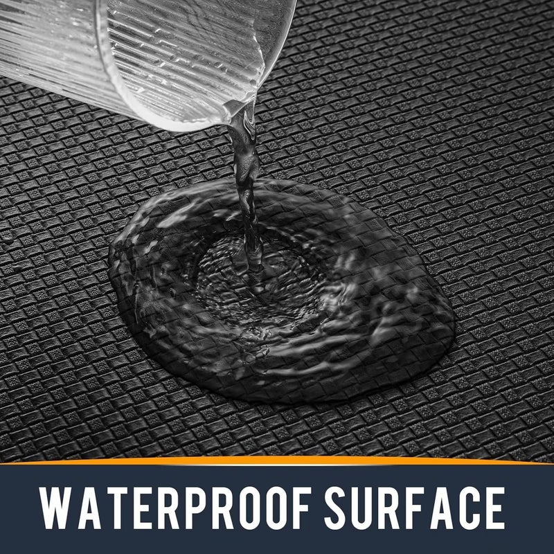 AWOKZA Floor Mat Cushioned AntiFatigue Thick Waterproof NonSlip Mats and Rugs Heavy Duty Comfort Rug for KitchenFloorOfficeSinkLaundry2 PiecesAW04 - Image 5