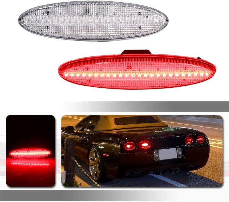 Tonsya Full Red LED Light Kit for 1997-2004 Chevrolet Corvette C5 - Image 1