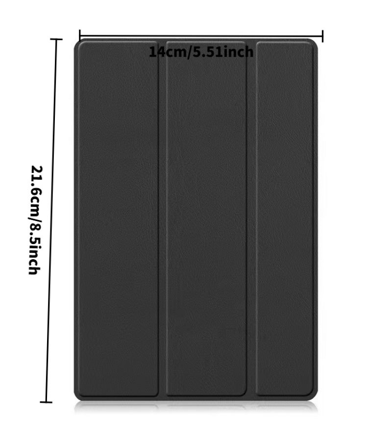 حالة حماية سوداء ثلاثية الطي لجهاز Honor Pad X7 8.7 إنش 2025 - Image 2