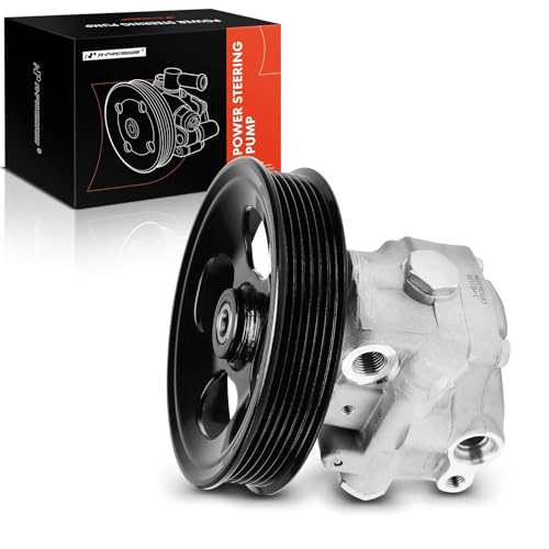 A-Premium APremium Power Steering Pump with Pulley Compatible with Mitsubishi Lancer 2003 2004 2005 2006 20L - Image 1