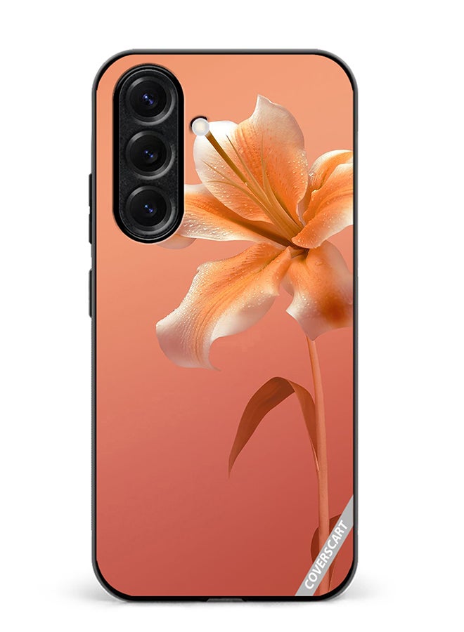 VR CREATIVE Protective Case Cover For Samsung Galaxy S25 Flower Design Multicolour