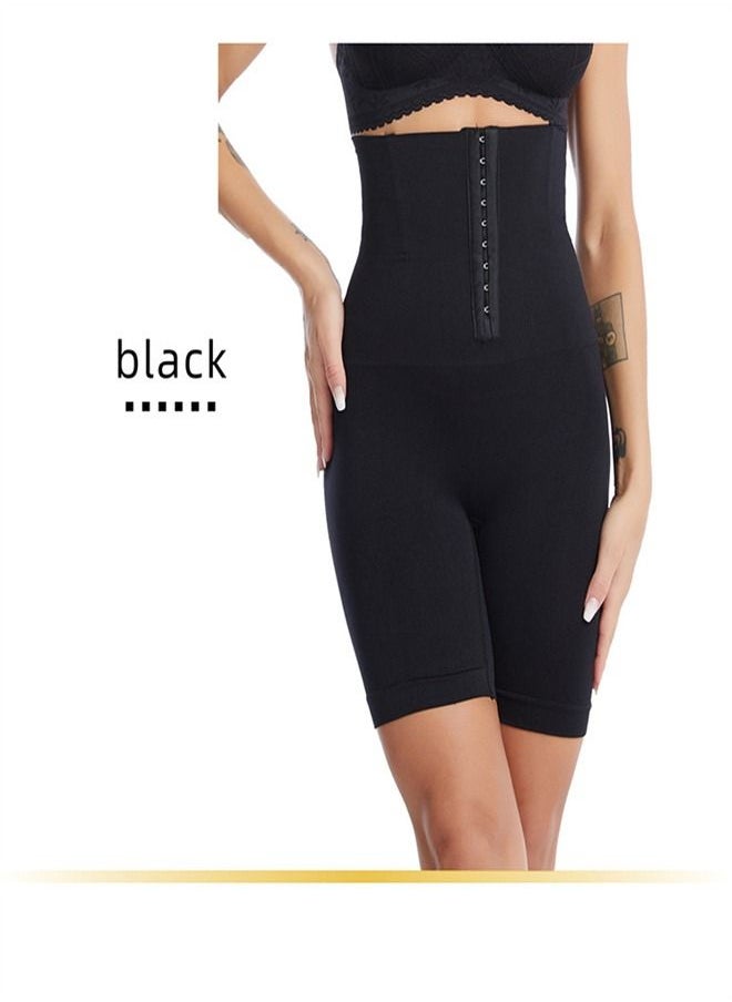Loquat - Women's High Waisted Buttoned Adjustable Abdominal Pants - Image 1