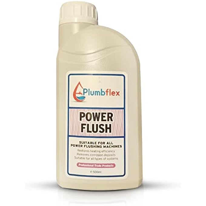 CENTRAL HEATING POWER FLUSH TREATMENT, 500ML TREATS 100 LITRES - Image 1